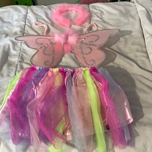 3 piece butterfly or fairy outfit for toddler